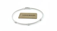 Bracelet Marco Bicego Woman Masai in White Gold Diamante 0.09 Ct BG730-B1-W - BG730-B1-W